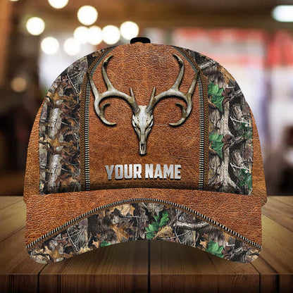 Frenzidea The Perfect Deer Skull Hunting Personalized Cap