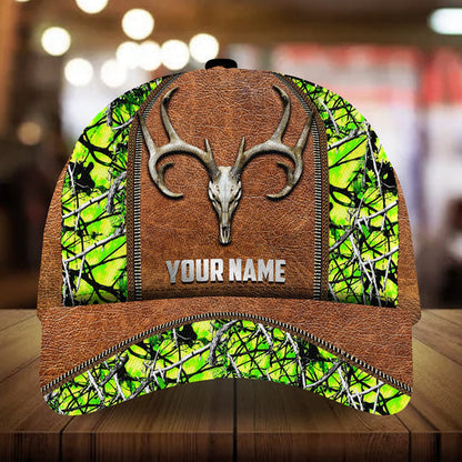 Frenzidea The Perfect Deer Skull Hunting Personalized Cap