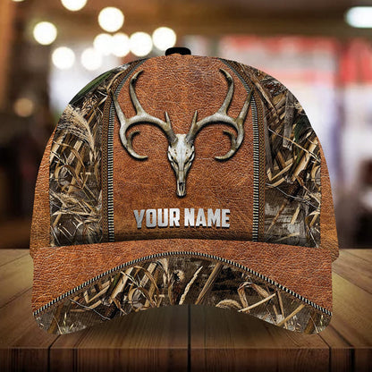 Frenzidea The Perfect Deer Skull Hunting Personalized Cap