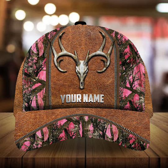 Frenzidea The Perfect Deer Skull Hunting Personalized Cap