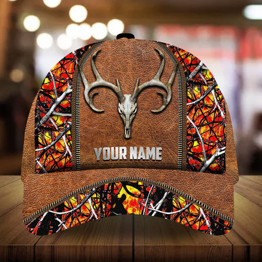 Frenzidea The Perfect Deer Skull Hunting Personalized Cap