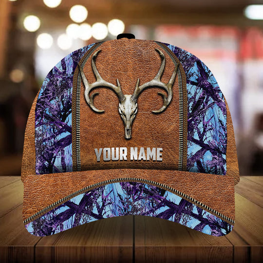 Frenzidea The Perfect Deer Skull Hunting Personalized Cap
