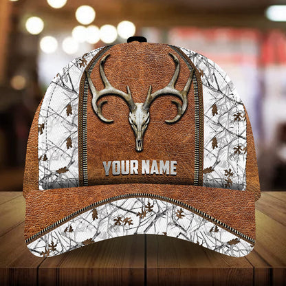 Frenzidea The Perfect Deer Skull Hunting Personalized Cap
