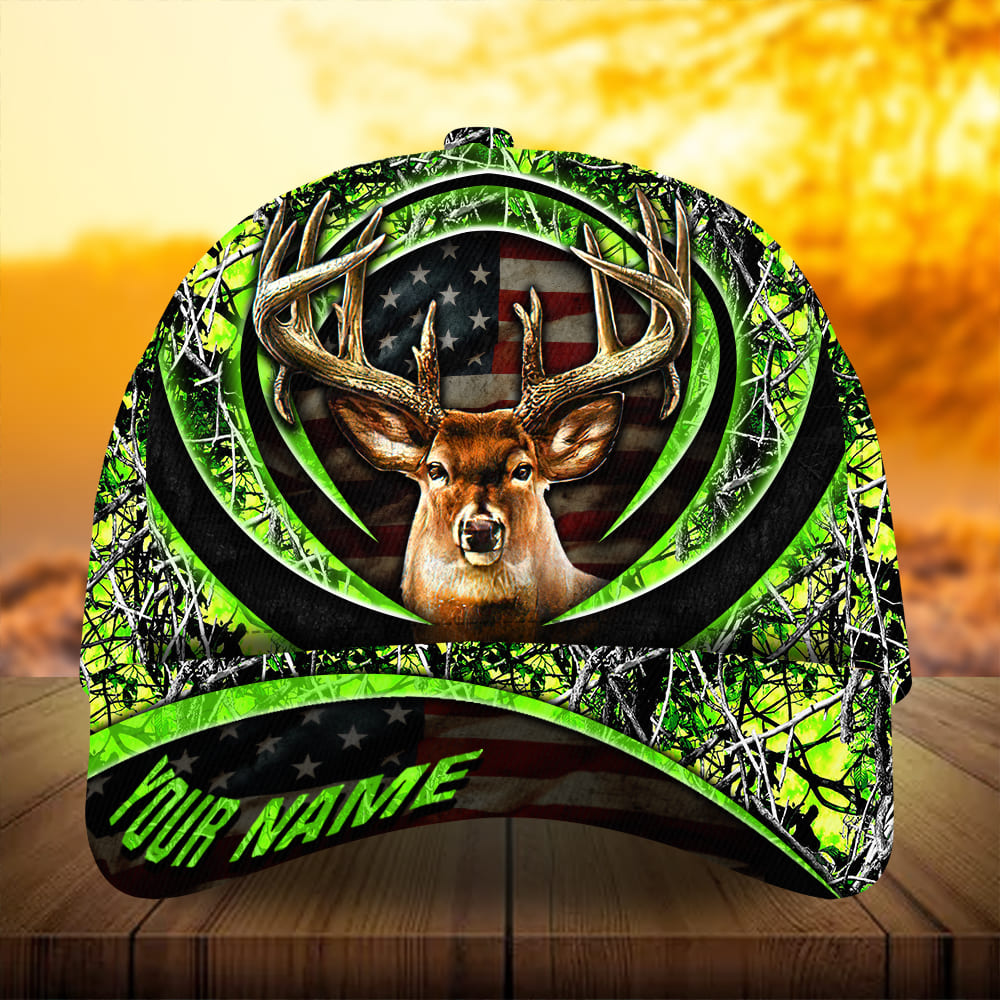 frenzidea The Best Of Flag Deer Arc Hunting 3D Cap (5 Colors)