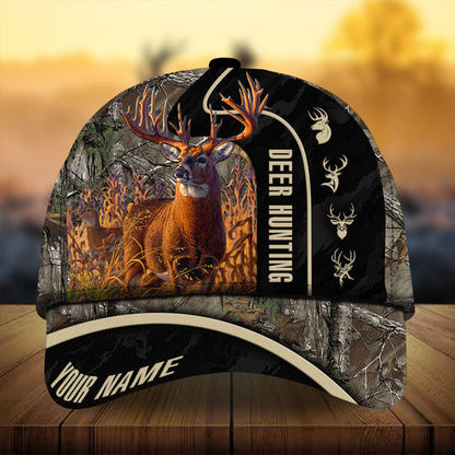 Frenzidea Deer Hunting Personalized 3D Cap