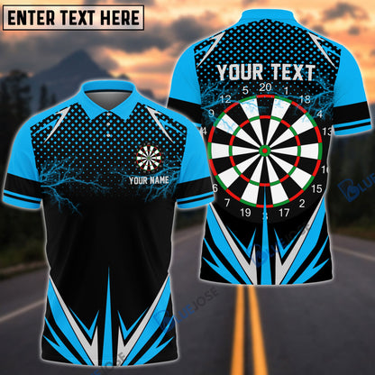 Frenzidea Thunder Darts Personalized Name, Team Name 3D Shirt (12 Colors)
