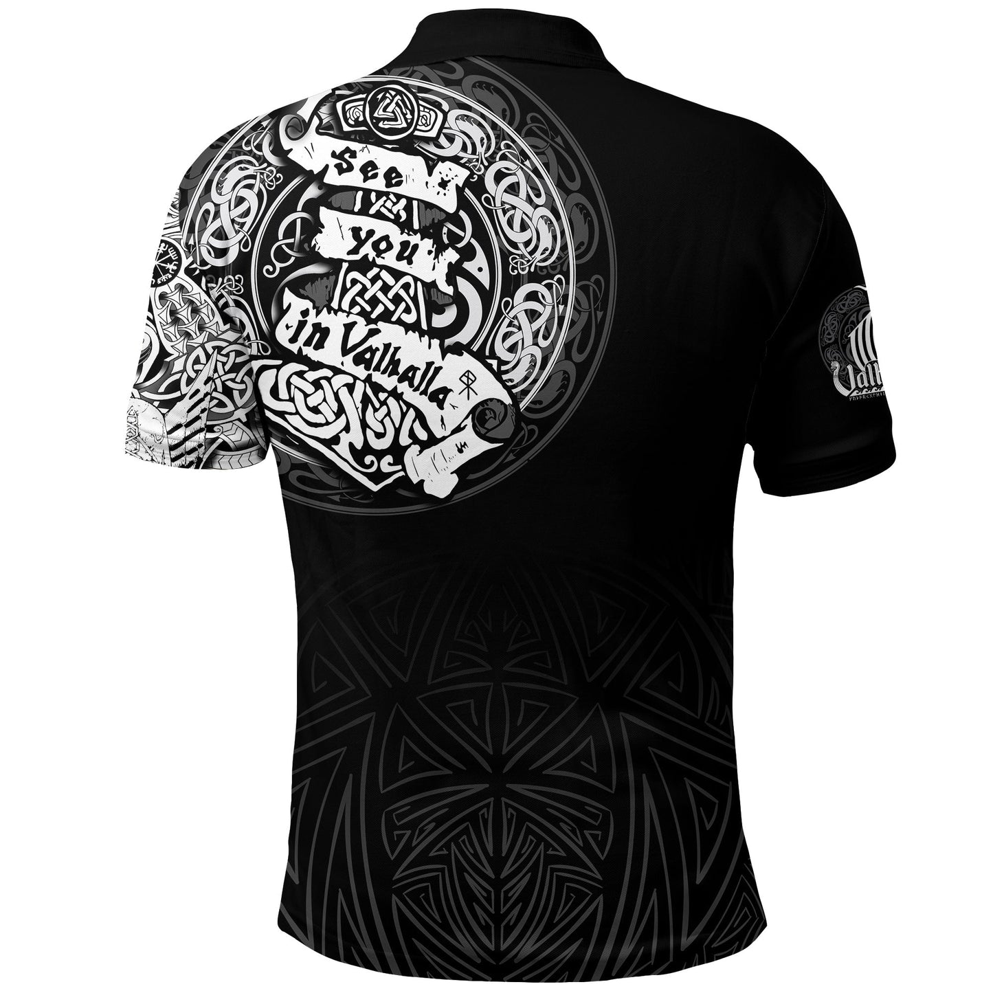 Frenzidea Viking Style Polo Shirt - See You In Valhalla