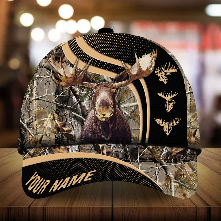 Frenzidea Moose Hunter Personalized Cap