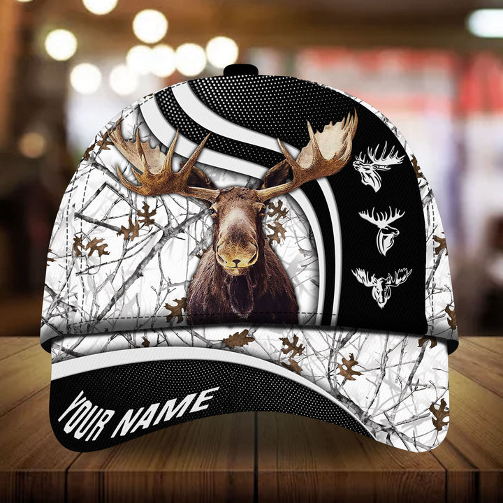 Frenzidea Moose Hunter Personalized Cap
