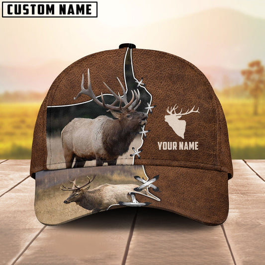 Frenzidea Elk Hunting Camouflage Personalized Cap