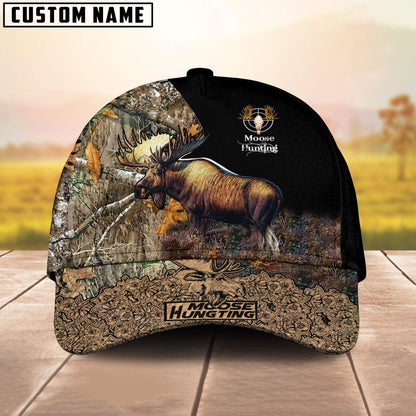 Frenzidea Love Moose Hunting Personalized Cap