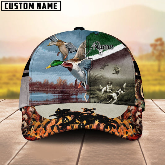 Frenzidea Custom Name Duck Hunting Cap