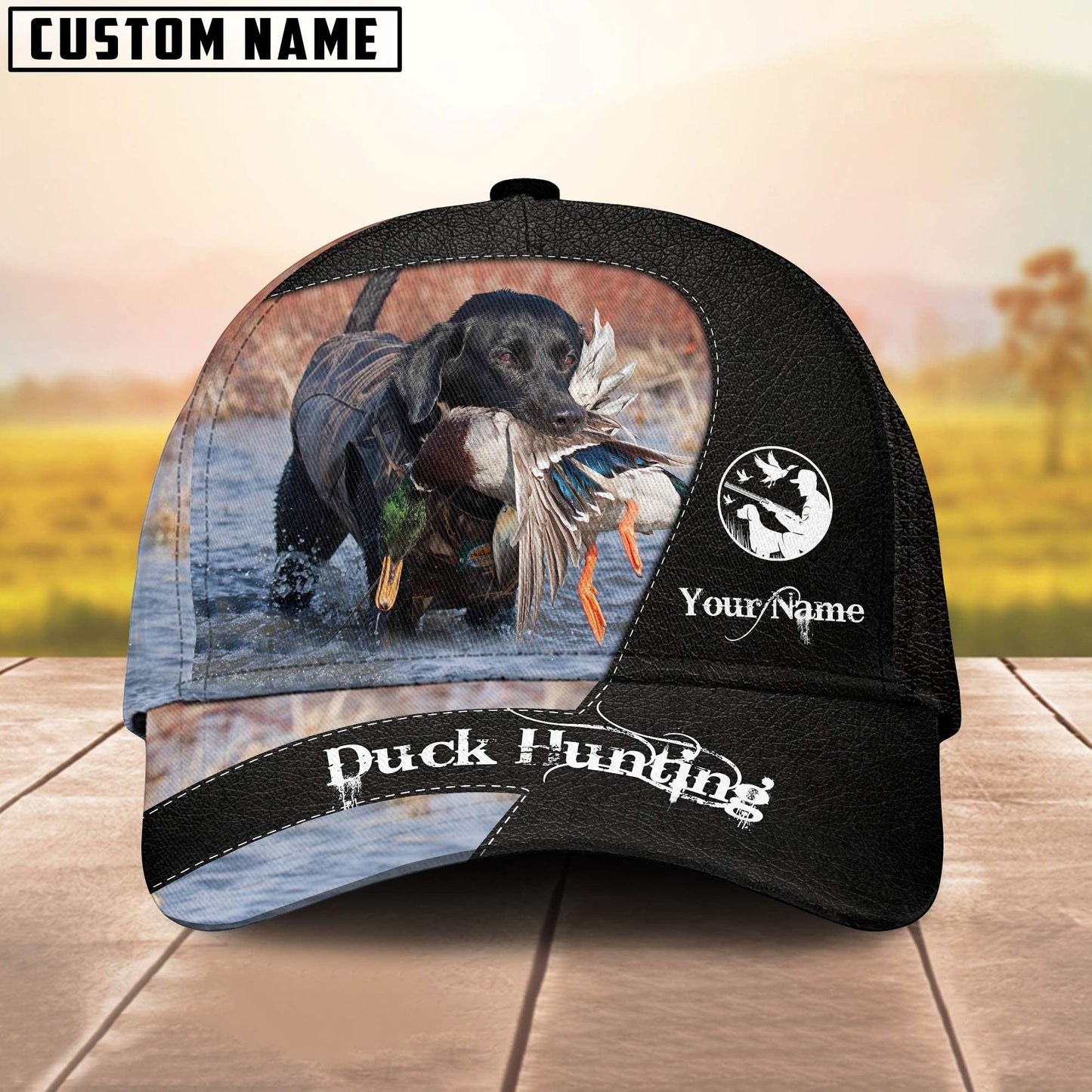 Frenzidea Custom Name Hunting Duck Cap