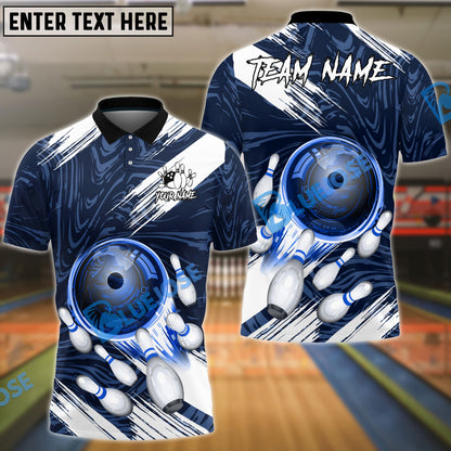 Frenzideas Bowling And Pins Stormy Personalized Name, Team Name Unisex Shirt