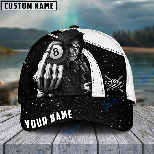 Frenzidea Billiards Reaper Personalized Name Cap