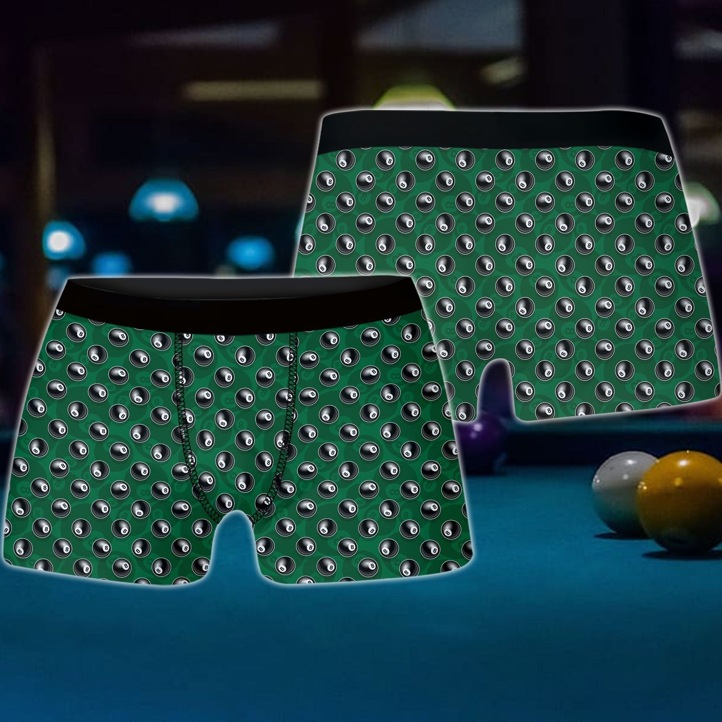 Frenzidea Billiard Ball Pattern Men's Boxer