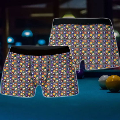 Frenzidea Billiard Ball Pattern Men's Boxer