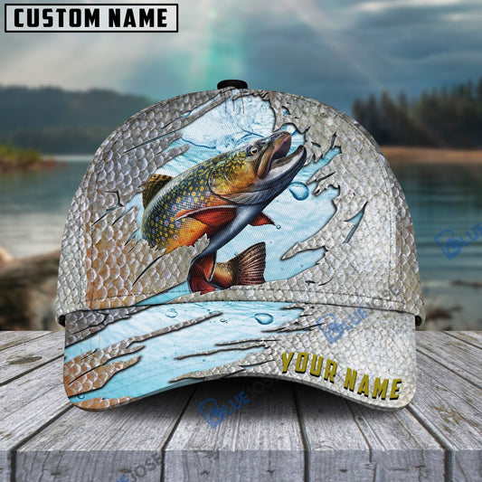 Frenzidea Trout Fish Cool Fishing Personalized Cap