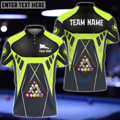 Frenzidea Billiards Master Personalized Name Shirt ( 6 Colors)
