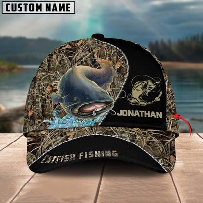 Frenzidea Catfish Fishing Personalized Cap