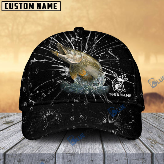 Frenzidea Personalized Pike Fishing Broken Glass Cap