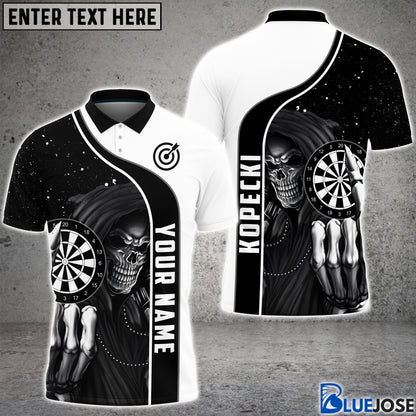 Frenzidea Dart Skull Personalized Name 3D Shirt