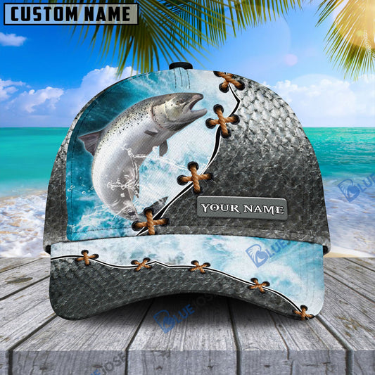 frenzidea Custom Name Simon Fishing Happiness Cap