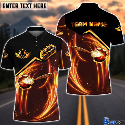 Frenzidea Dart Fire Personalized Name 3D Shirt