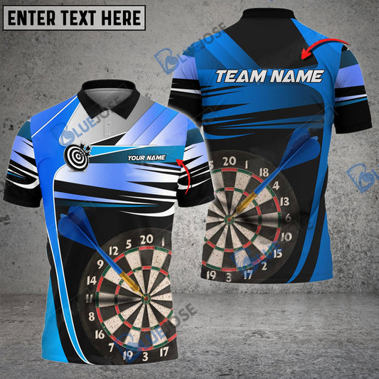 Frenzidea Darts Blade Armor Personalized Name, Team Name 3D Shirt (4 Colors)