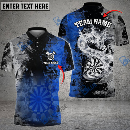 Frenzidea Darts Mist Dragon Personalized Name, Team Name 3D Shirt (4 Colors)