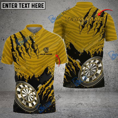 Frenzidea Darts Hand Of Monster Personalized Name, Team Name 3D Shirt (4 Colors)