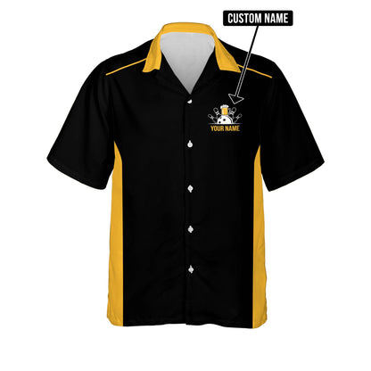 Frenzideas Our Drinking Team Has A Bowling Problem Personalized Name Hawaiian Shirt