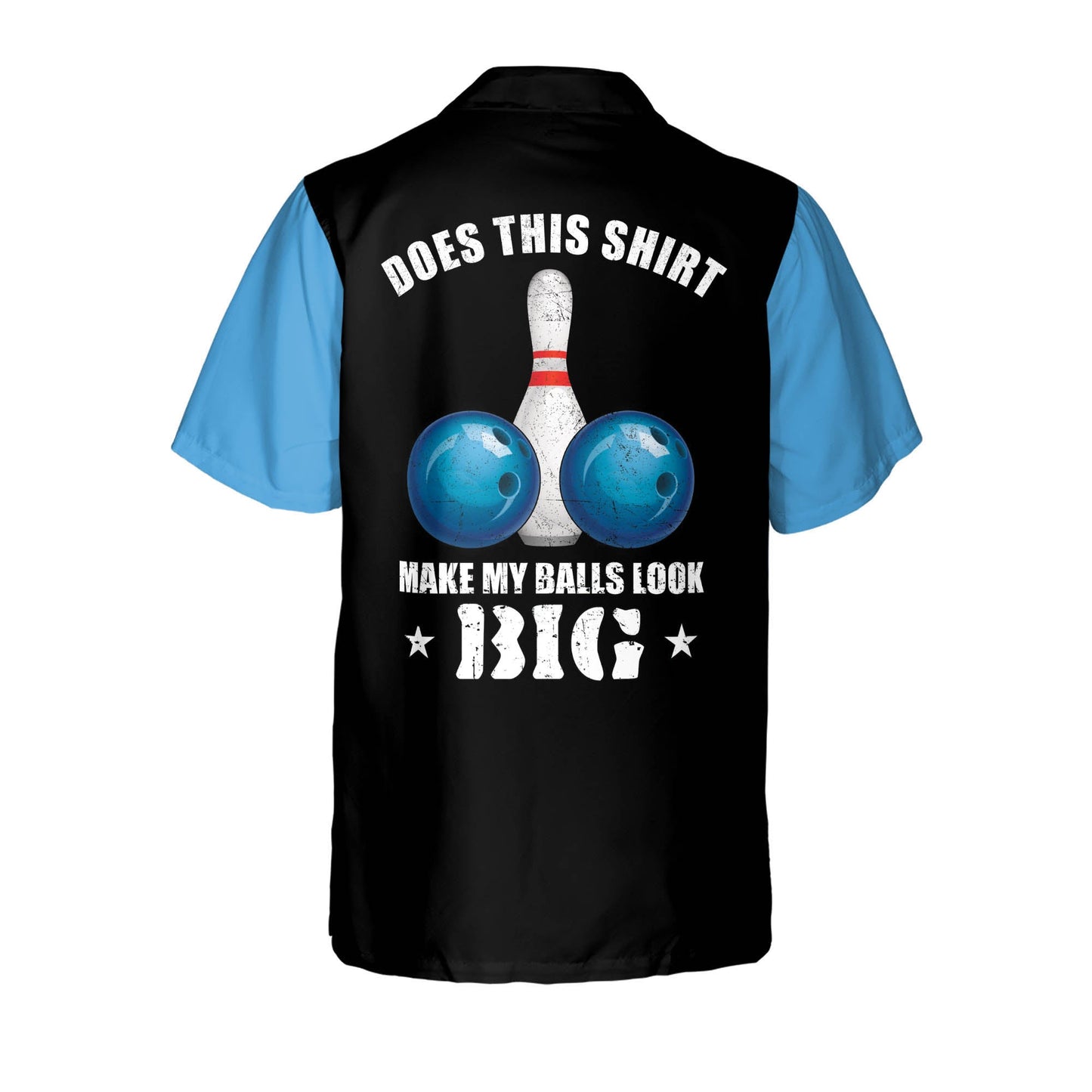 Frenzideas Retro Vintage Bowling Personalized Name Hawaiian Shirt