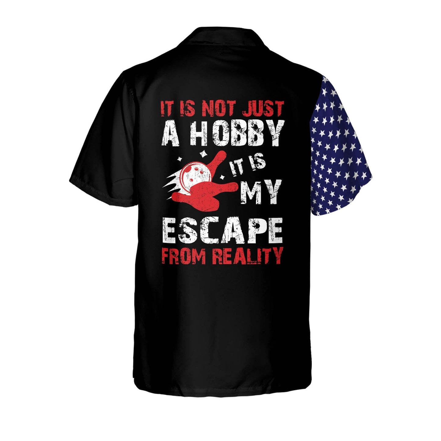 Frenzideas It is Not Just A Hobby It Is My Escape From Reality Personalized Name Hawaiian Shirt