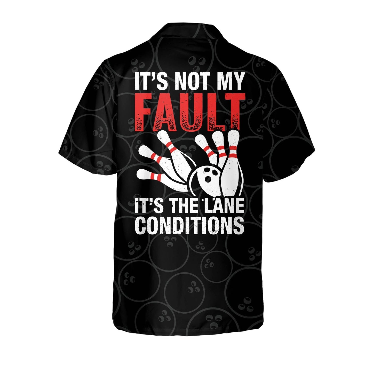 Frenzideas It's Not My Fault It's The Lane Condition Personalized Name Hawaiian Shirt