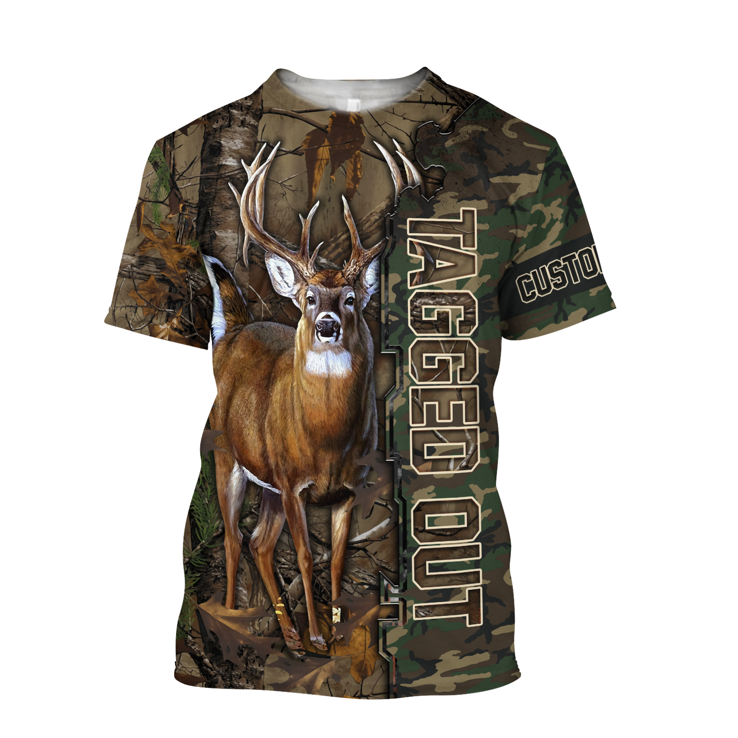 Frenzidea Custom Hunting Camo 3D Shirts