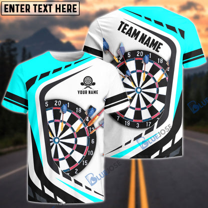 Frenzidea Dart Board Personalized Name, Team Name 3D Shirt (4 Colors)
