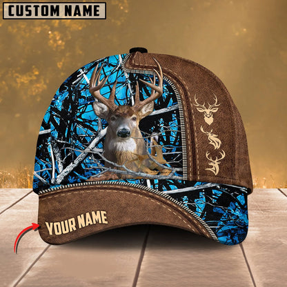 Frenzidea Deer Hunting Multicolor Personalized Cap