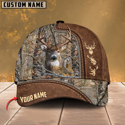 Frenzidea Deer Hunting Multicolor Personalized Cap