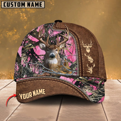 Frenzidea Deer Hunting Multicolor Personalized Cap