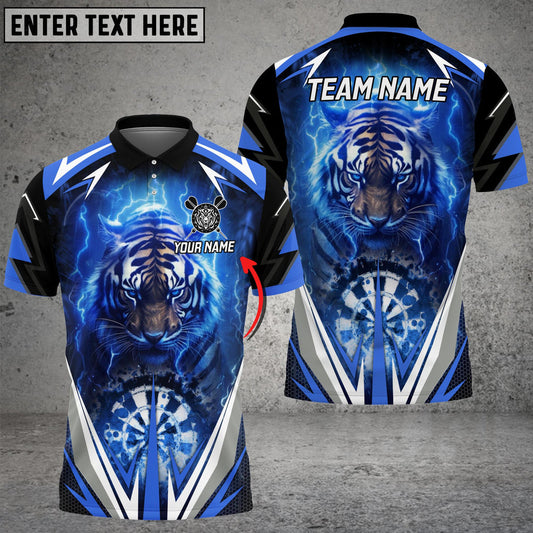 Frenzidea Darts Thunder Tiger Personalized Name, Team Name 3D Shirt