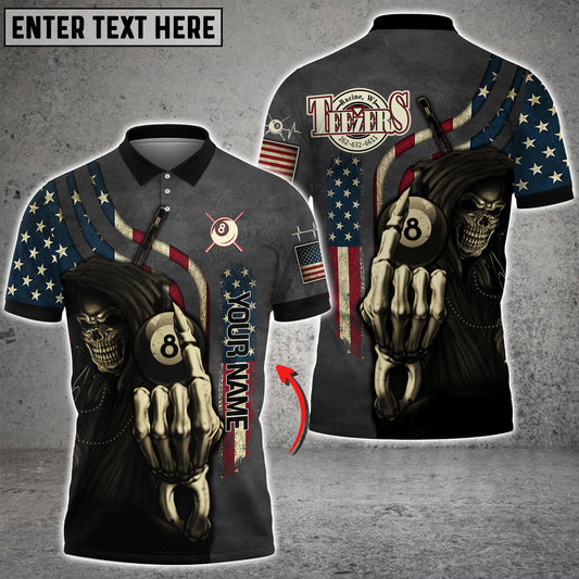 Frenzidea Billiards Teezers Logo Personalized Shirt