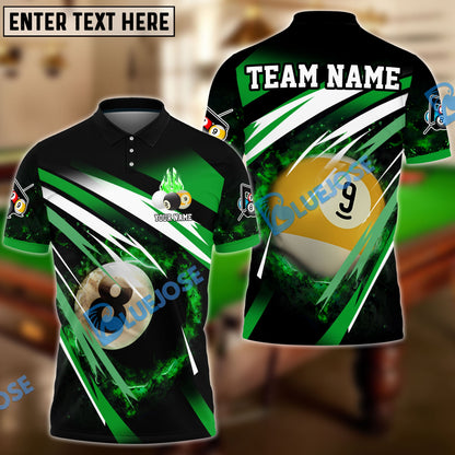 Frenzidea Billiards Explosion Personalized Name, Team Name Unisex Shirt ( 6 Colors )