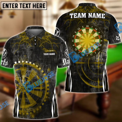 Frenzidea Darts Target Scope Personalized Name, Team Name 3D Shirt (4 Colors)