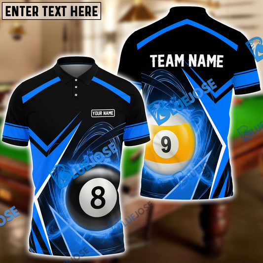 Frenzidea Billiards Stormeye Personalized Name, Team Name Unisex Shirt ( 6 Colors )