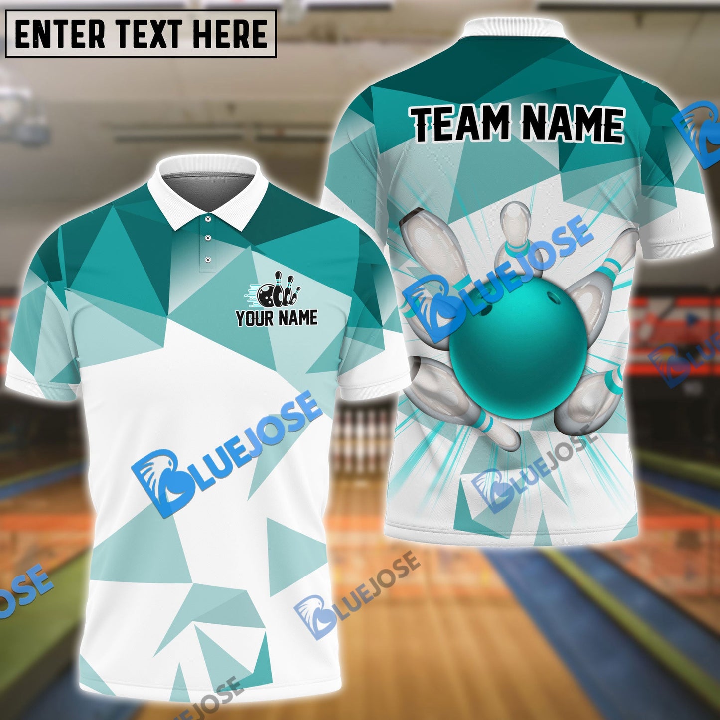 Frenzidea Bowling And Pins Move Out Da Way Customized Name 3D Shirt (4 Colors)