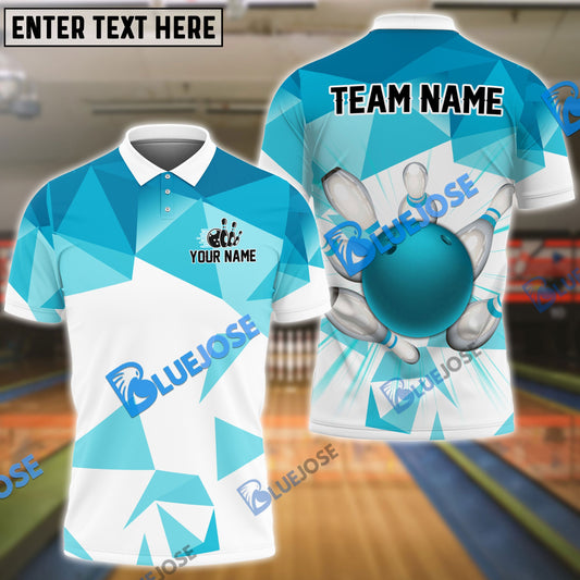 Frenzidea Bowling And Pins Move Out Da Way Customized Name 3D Shirt (4 Colors)