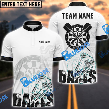 Frenzidea Darts Stylist Pro Personalized Name, Team Name 3D Shirt (4 Colors)