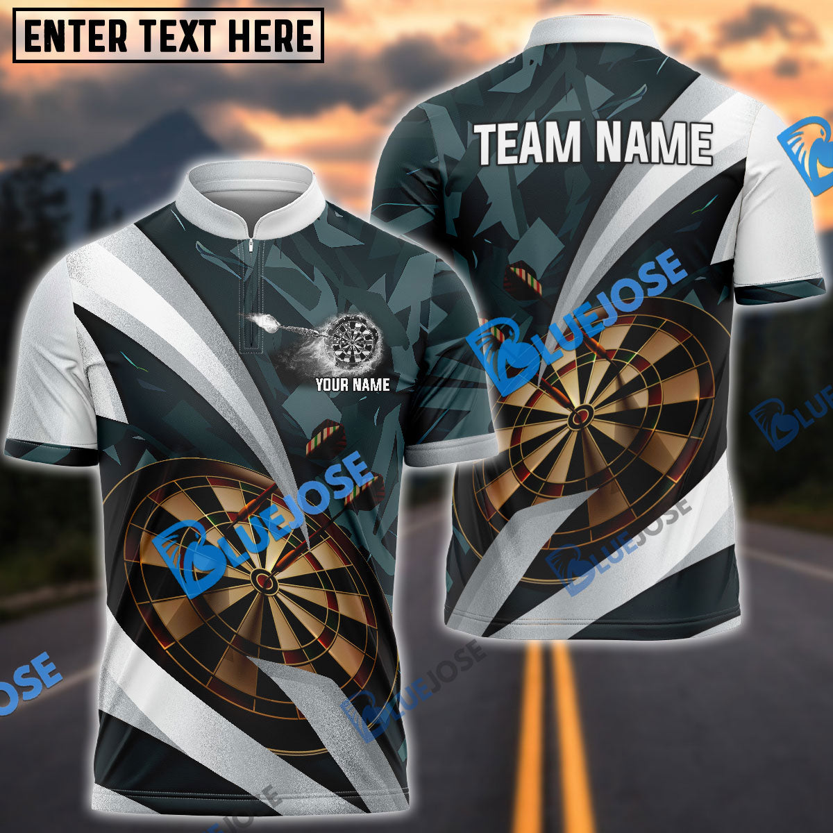 Frenzidea Blade Of Glory Darts Personalized Name, Team Name 3D Shirt ( 5 Colors)
