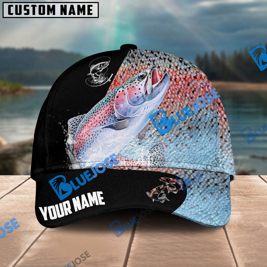 frenzidea Personalized Trout Fishing Classic Cap